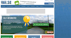 Desktop Screenshot of gratisteori.se